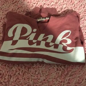 Pink hoodie